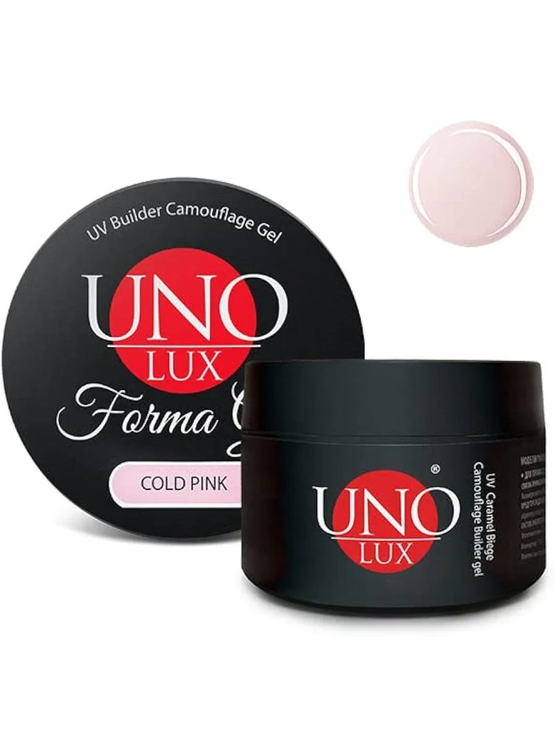 UNO, Polly Acrylic MixGEL Pink Silk, Displaced, 30 G - Image 1